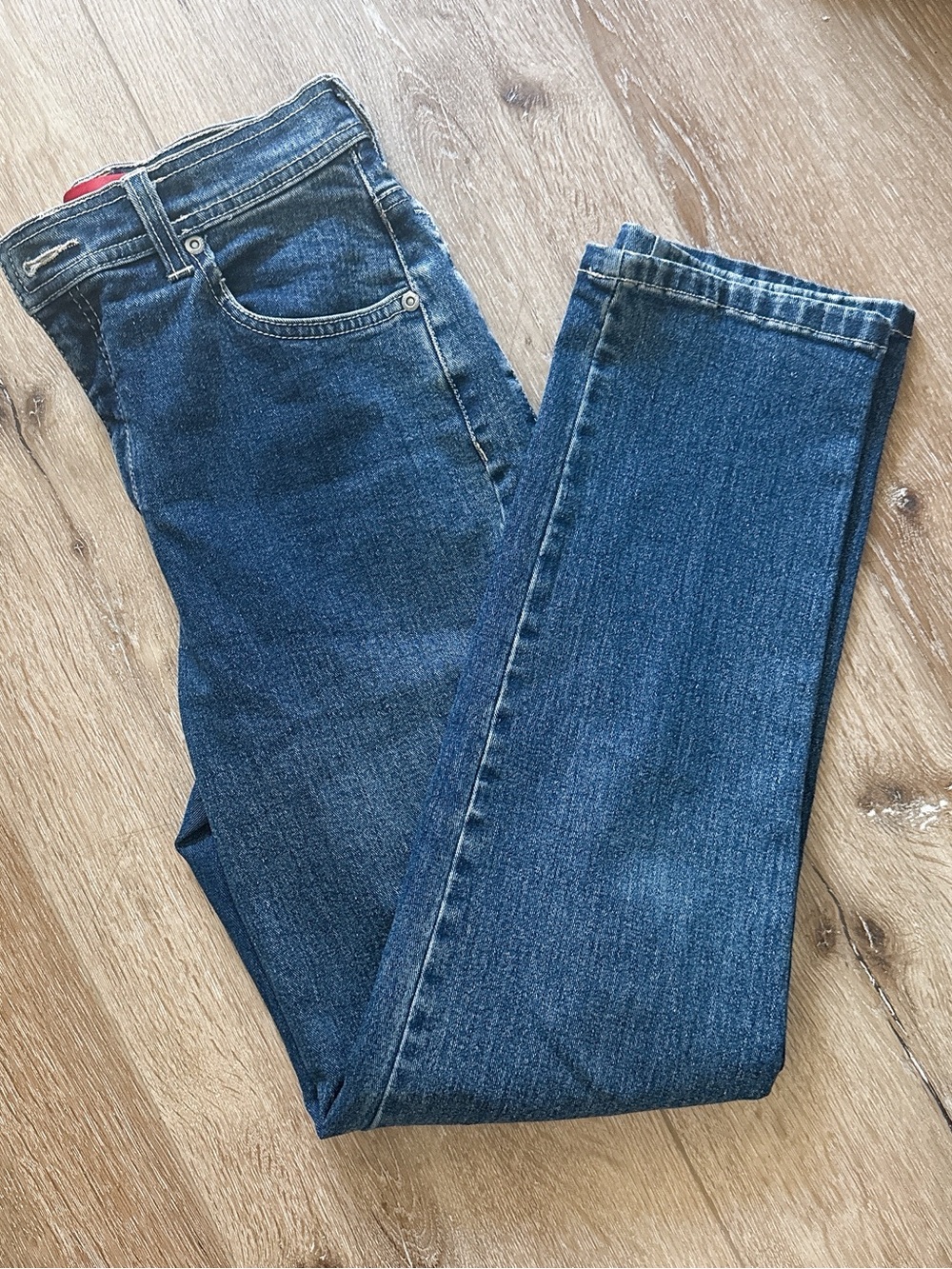 Gloria Vanderbilt Women's Dark Blue Straight Jeans